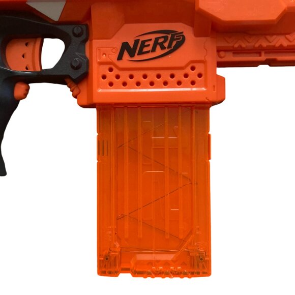 Nerf N-Strike Elite Stryfe Orange Battery Powered Motorized Blaster - Picture 7 of 7